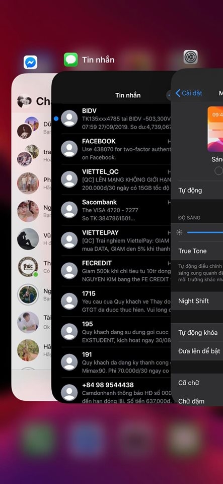Buộc thoát ứng dụng không cần thiết Buộc thoát ứng dụng không cần thiết