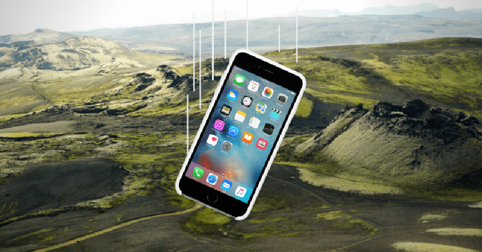 iPhone 6s Plus sống sót dù rơi từ trực thăng xuống (ảnh 1)