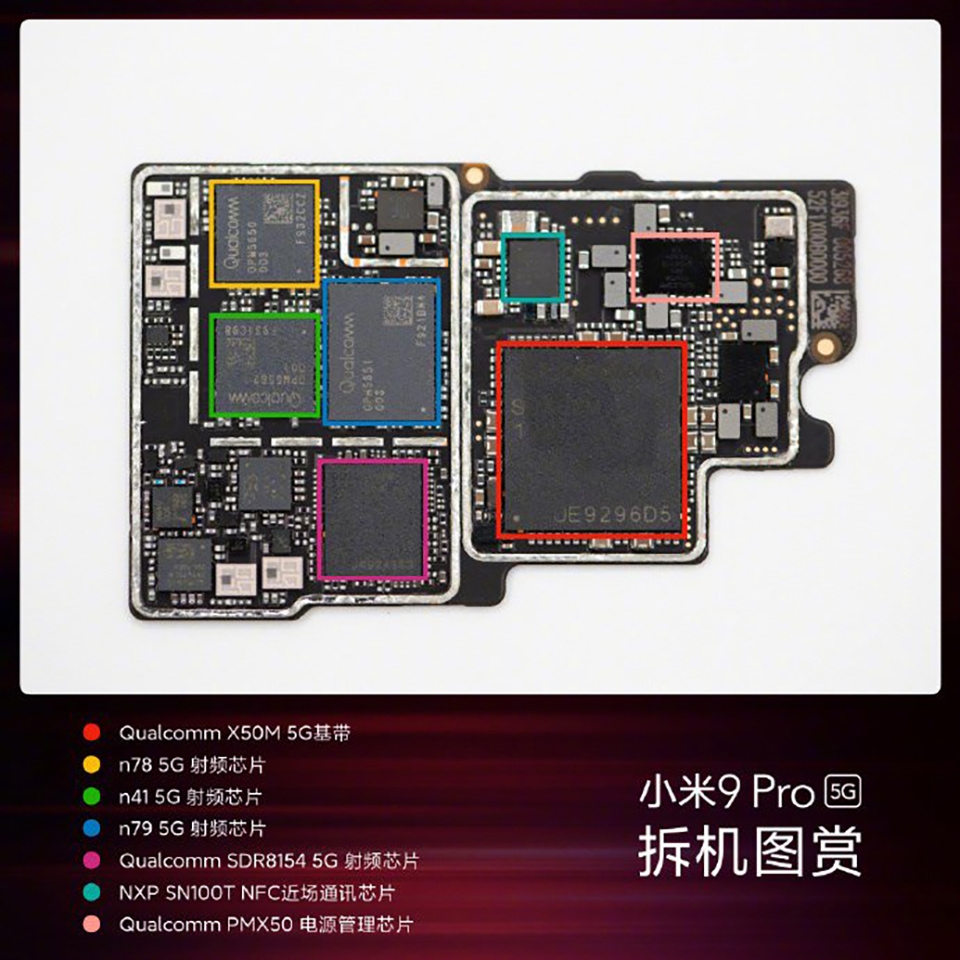 Mổ bụng Xiaomi Mi 9 Pro 5G (ảnh 3) Mổ bụng Xiaomi Mi 9 Pro 5G (ảnh 3)