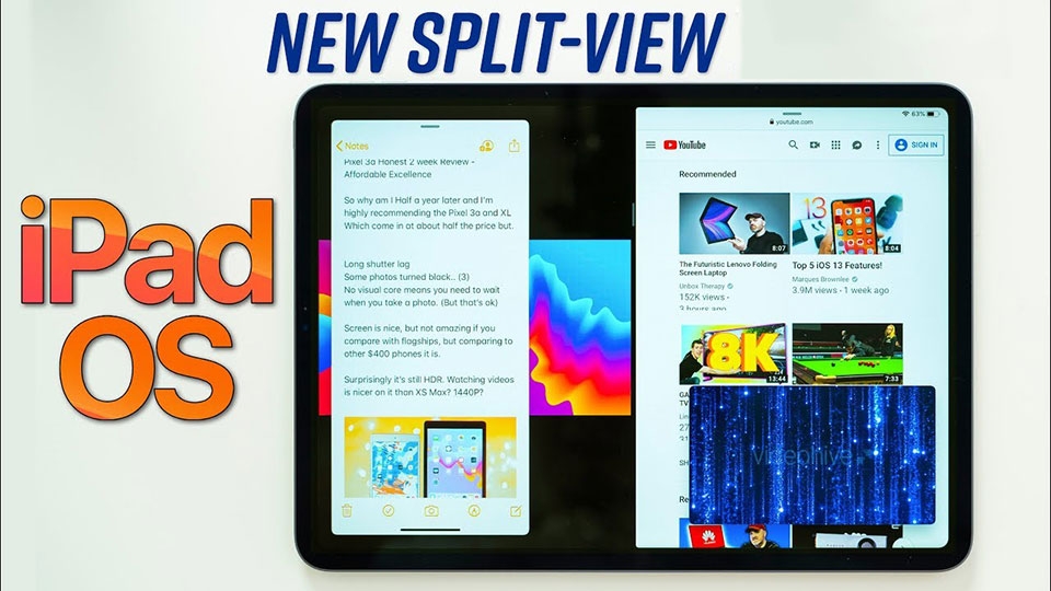 iPadOS 13 trên iPad iPadOS 13 trên iPad