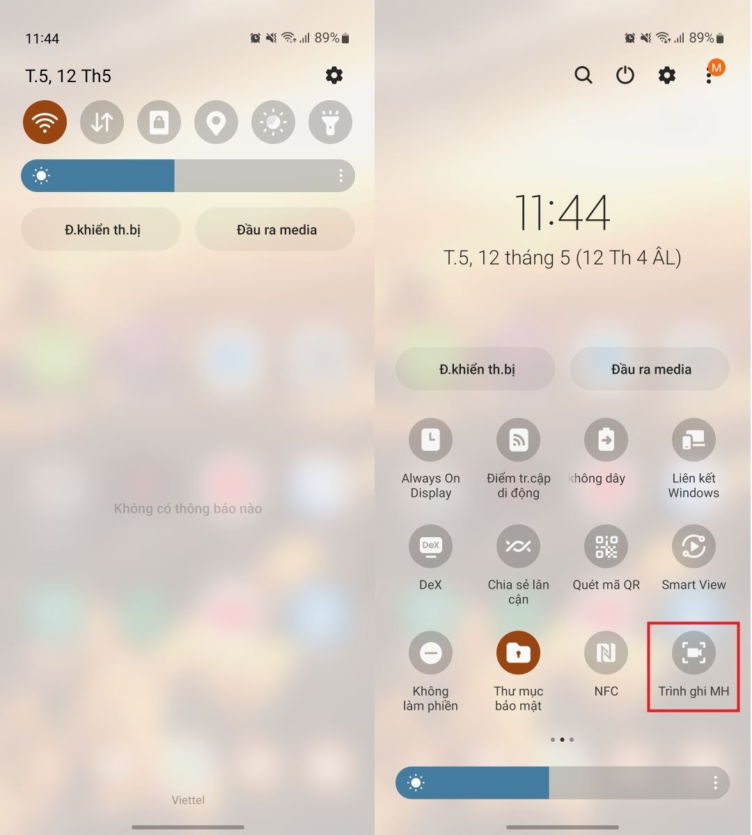 Hướng dẫn cách quay màn hình Samsung trực tiếp bằng phần mềm của máy 2