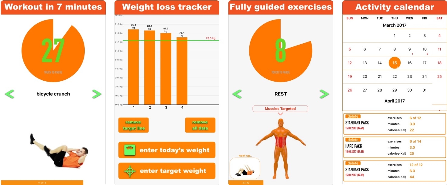 7 Minute Workout: Lose Weight