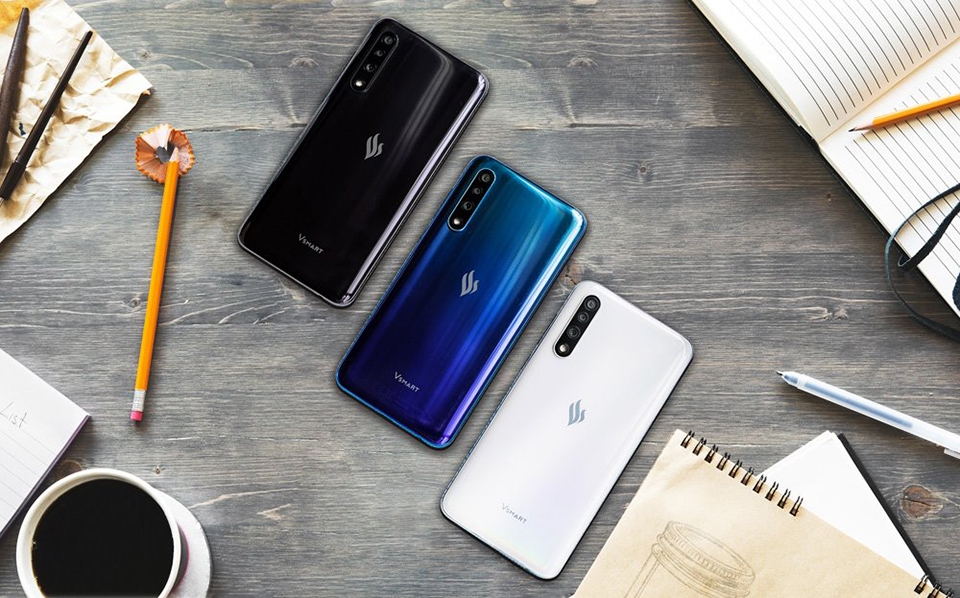 thiết kế camera Vsmart Live