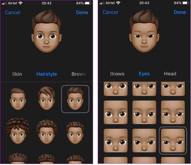 Cách tạo Memoji Cách tạo Memoji