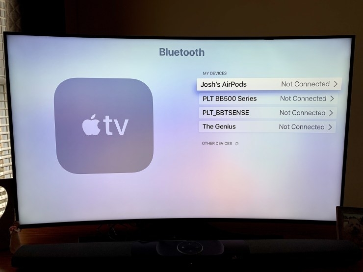 Kết nối với Apple TV