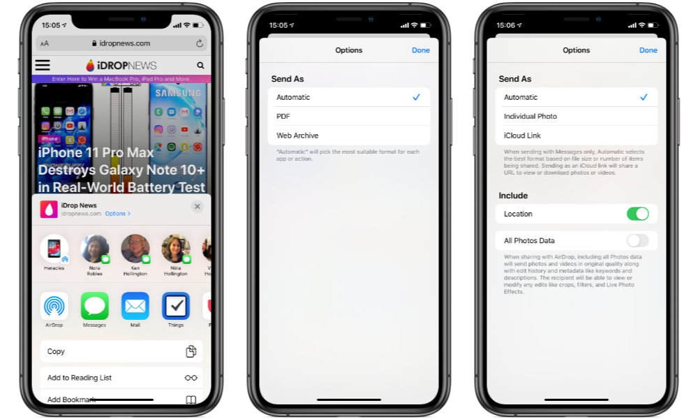 Kiểm soát những gì bạn chia sẻ trên iOS 13.2