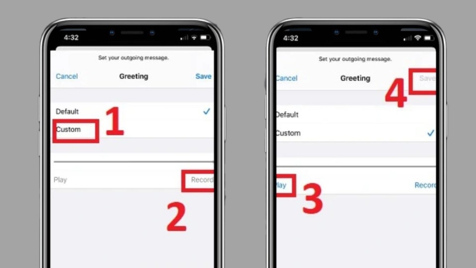 Cách tạo một lời chào riêng