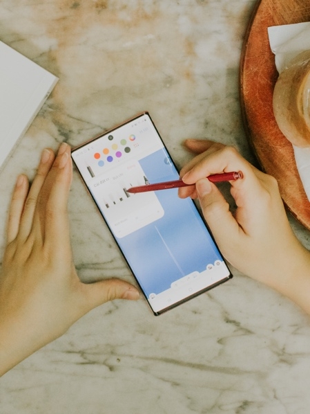 Vẽ bằng Galaxy Note 10