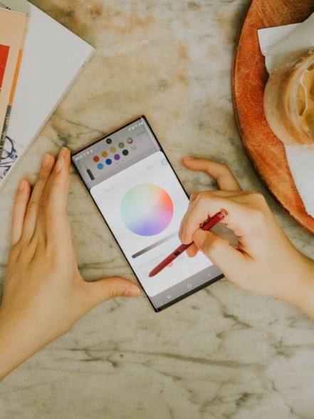 Vẽ bằng Galaxy Note 10