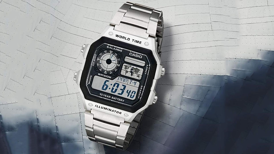 Casio WordTime Illuminator AE1200WHD 1