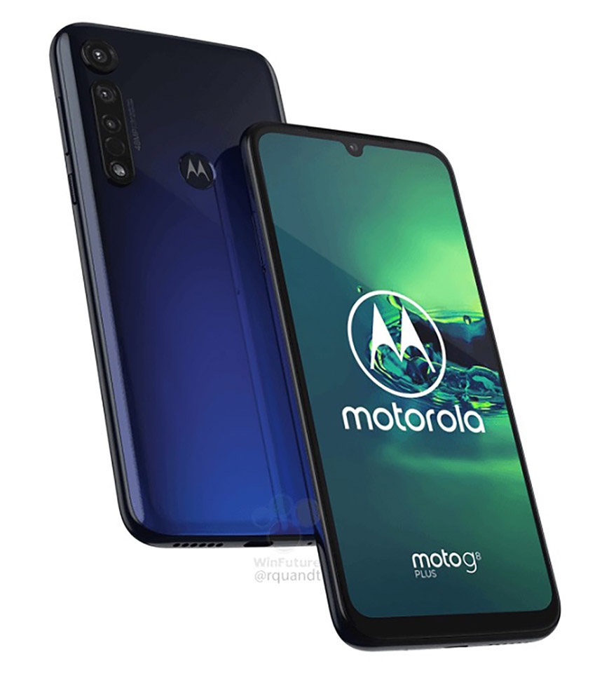 Moto G8 Plus lộ ảnh render (ảnh 1)