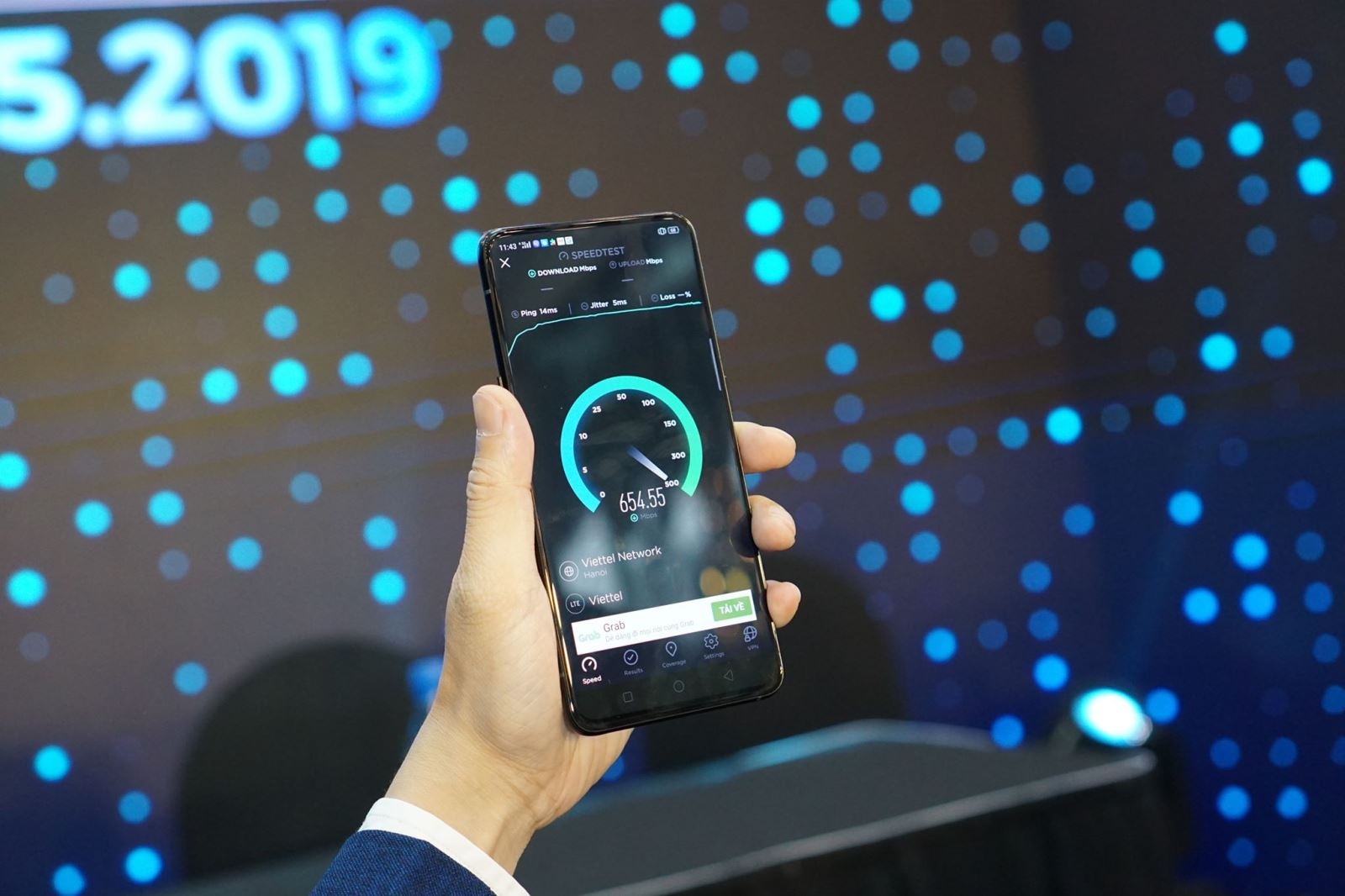 Công nghệ 5G được Viettel thử nghiệm