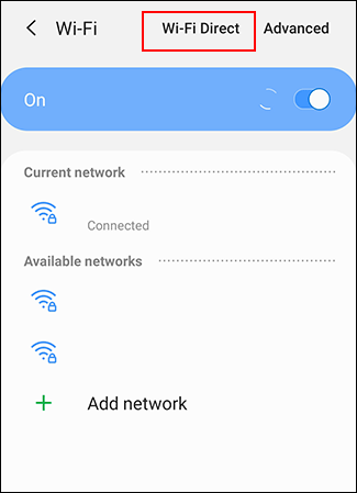ket noi android voi may chieu