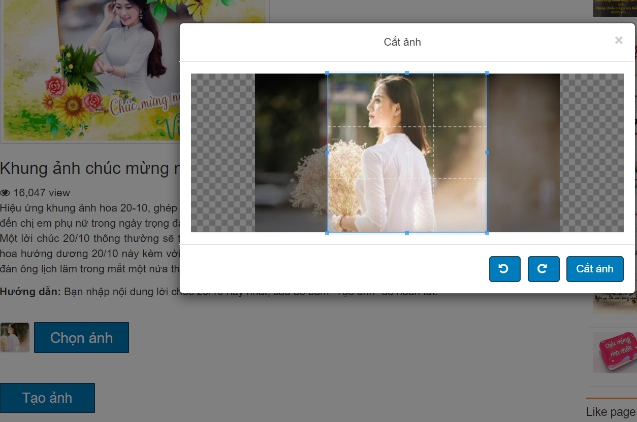 Tạo thiệp 20/10 Tạo thiệp 20/10