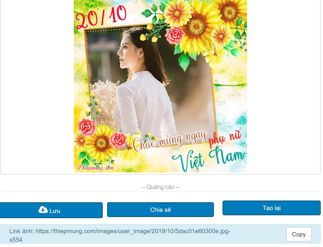 Tạo thiệp 20/10 Tạo thiệp 20/10