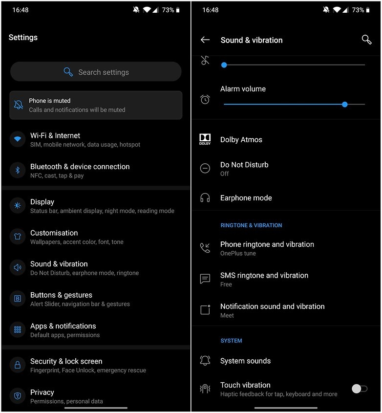 tinh nang android nen tat