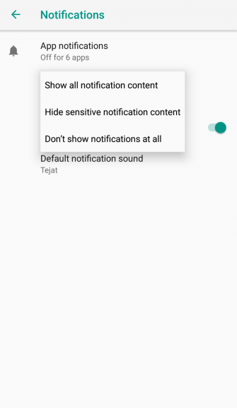 tat thong bao ung dung tren android