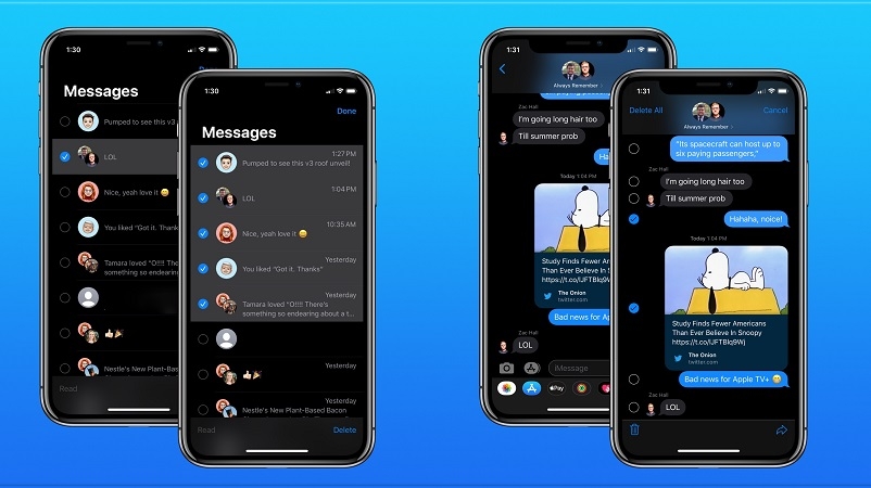 Cách xóa tin nhắn nhanh chóng trên iPhone