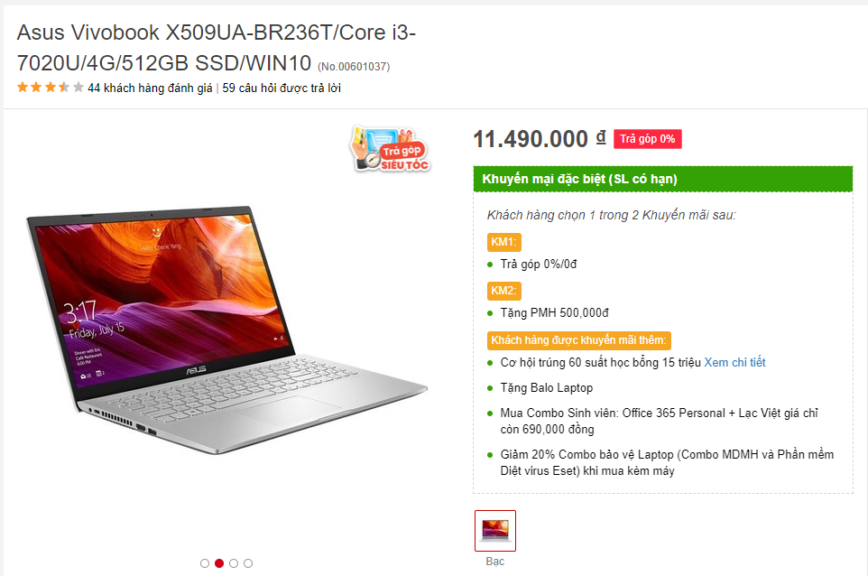 Asus Vivobook X509UA-BR236T 01 Asus Vivobook X509UA-BR236T 01