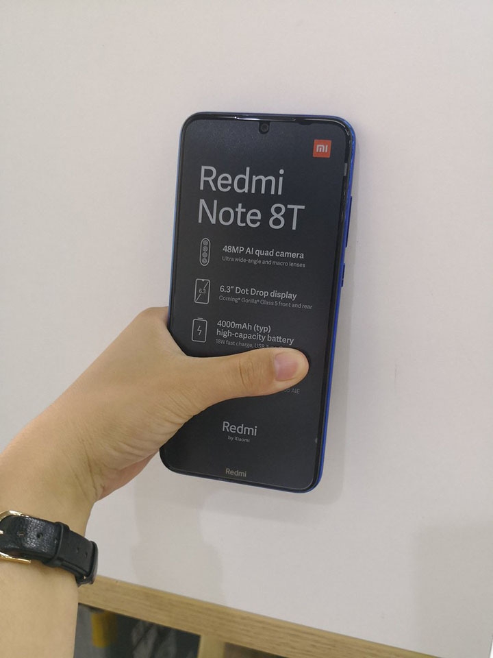 Ảnh mở hộp Redmi Note 8T (ảnh 3)