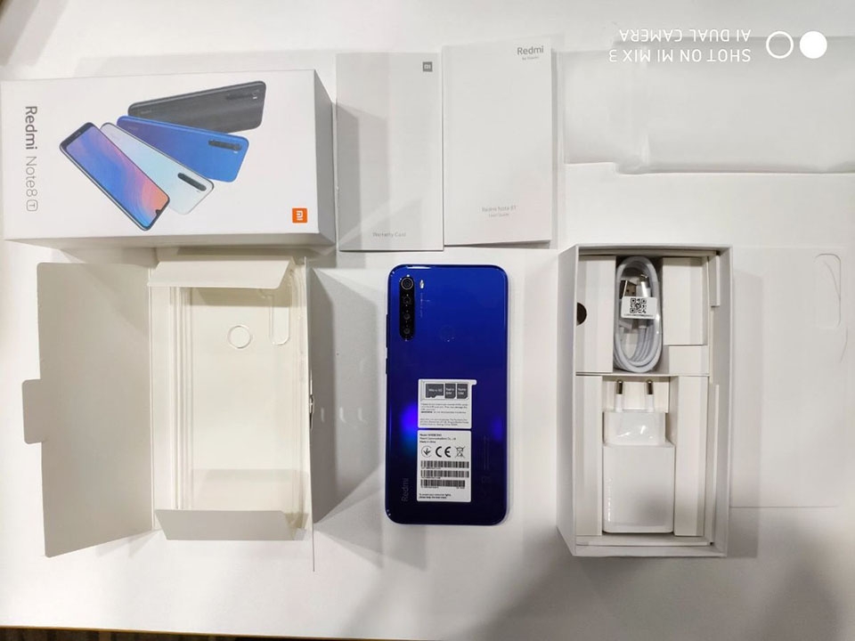 Ảnh mở hộp Redmi Note 8T (ảnh 5)