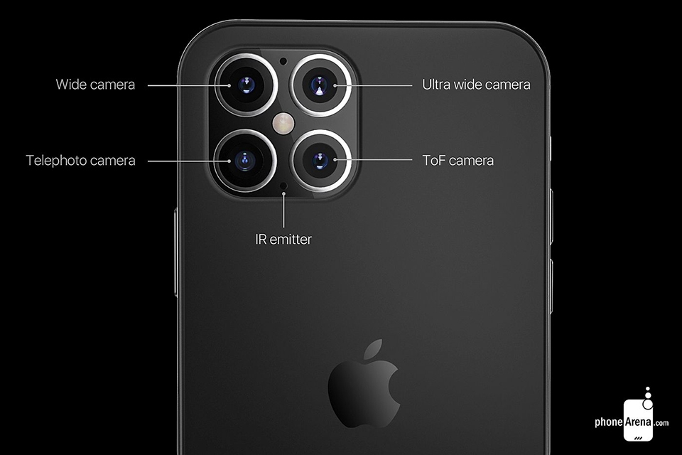 Concept iPhone 12 (ảnh 6) Concept iPhone 12 (ảnh 6)
