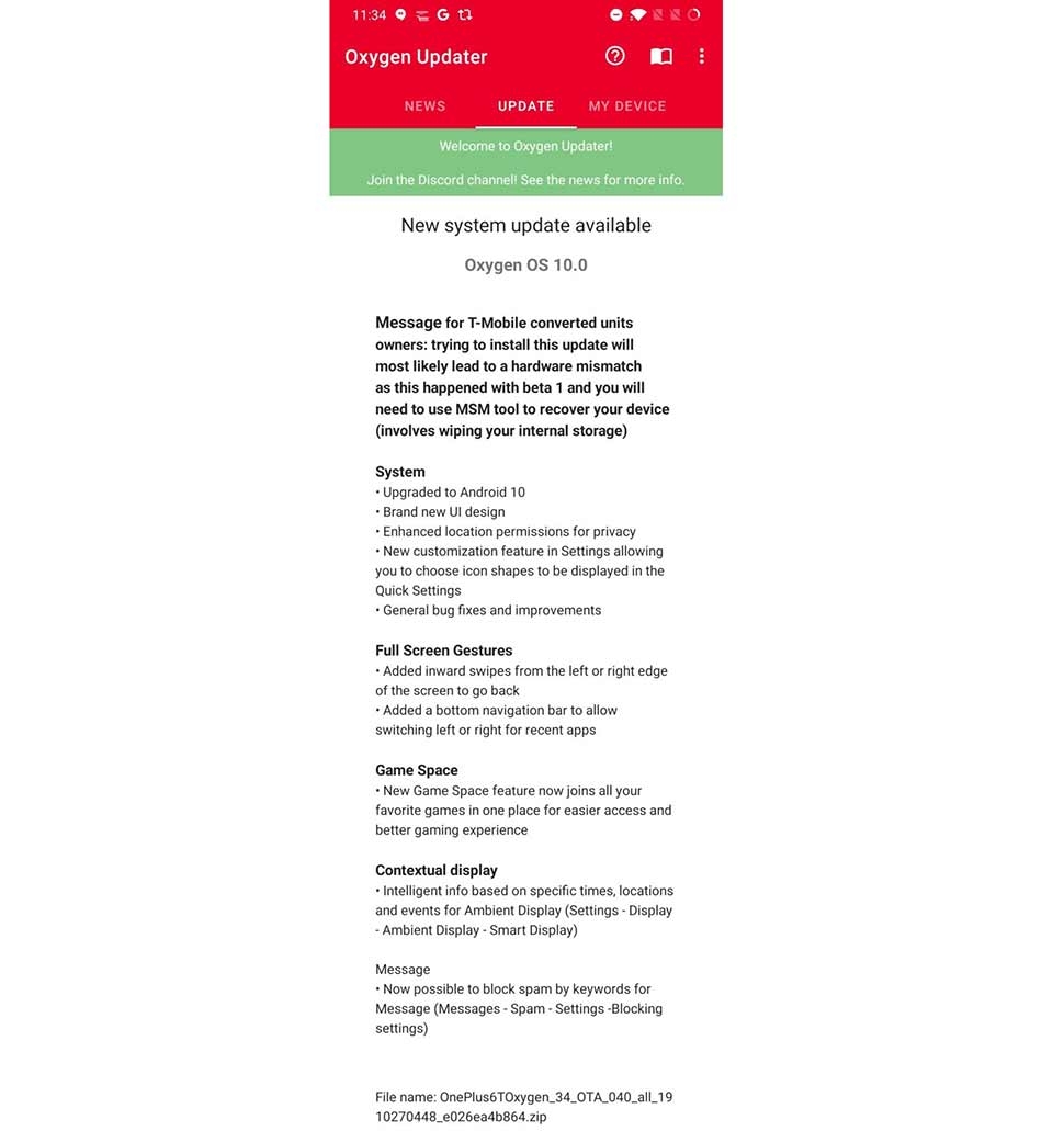 OnePlus 6T