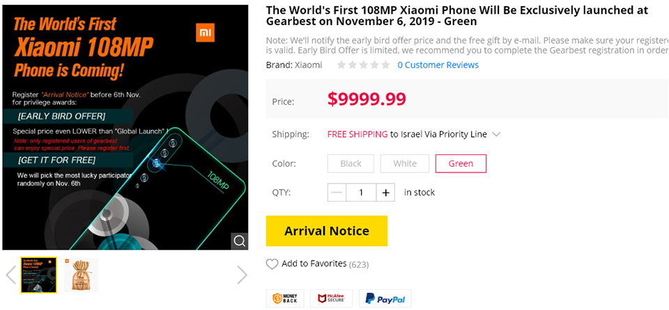 Xiaomi Mi Note 10 (ảnh 1)