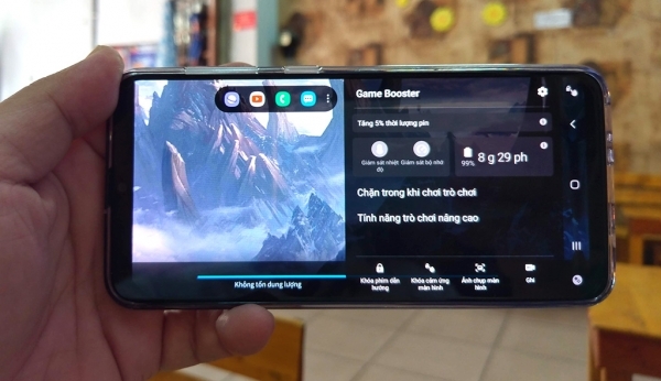 Tính năng Game Booster trên Galaxy A30s Tính năng Game Booster trên Galaxy A30s