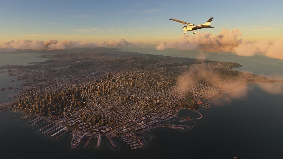 Tựa game Flight Simulator sẽ có dung lượng lớn
