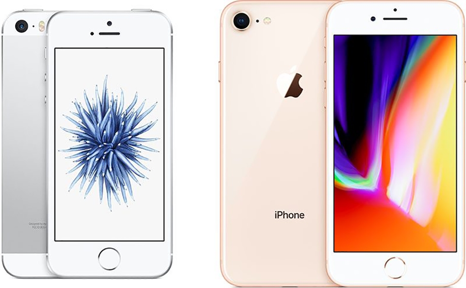 iPhone SE và iPhone 8