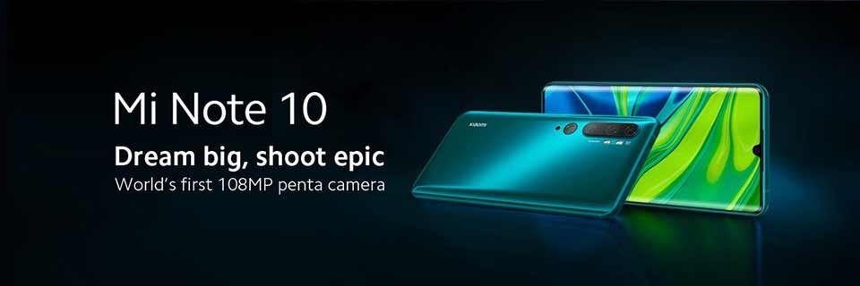 Xiaomi Mi Note 10 Xiaomi Mi Note 10