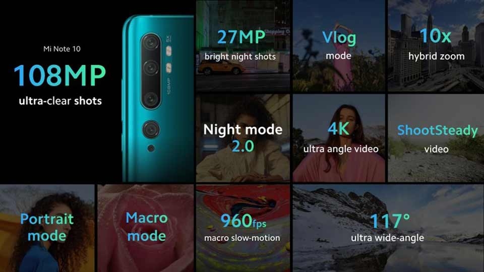Xiaomi Mi Note 10 Xiaomi Mi Note 10