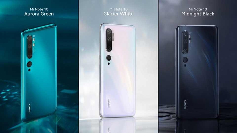 Xiaomi Mi Note 10 Xiaomi Mi Note 10