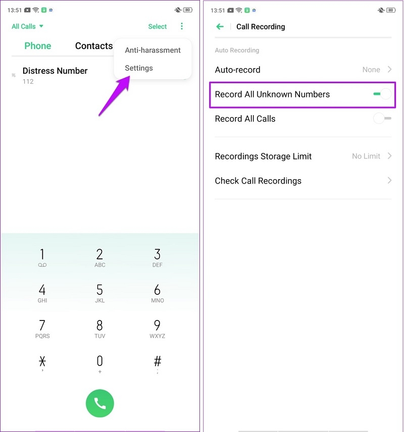 Ghi âm cuộc gọi tự động