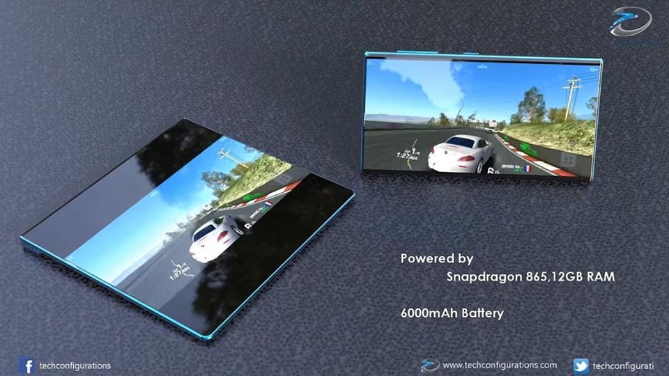 Loạt ảnh Mi Mix Fold độc đáo với màn hình gập 8 inch và 3 camera 2