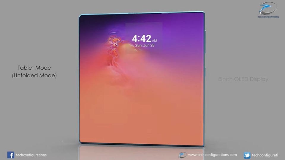 Loạt ảnh Mi Mix Fold độc đáo với màn hình gập 8 inch và 3 camera 5