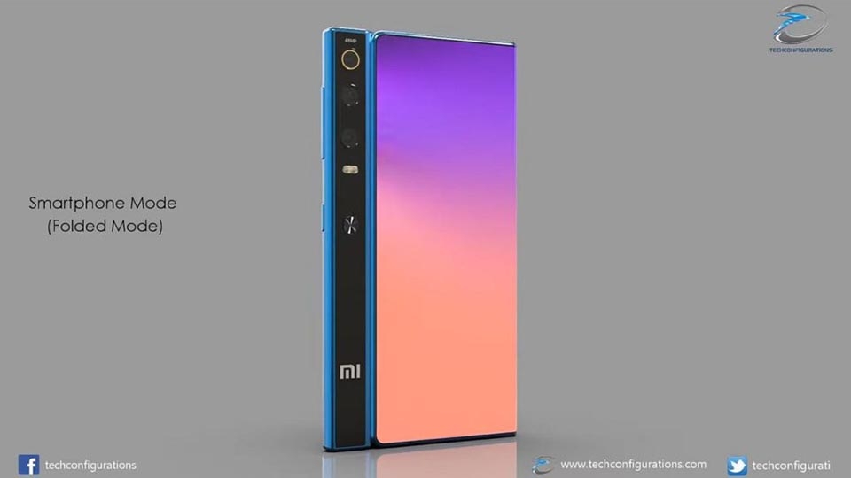Loạt ảnh Mi Mix Fold độc đáo với màn hình gập 8 inch và 3 camera 6