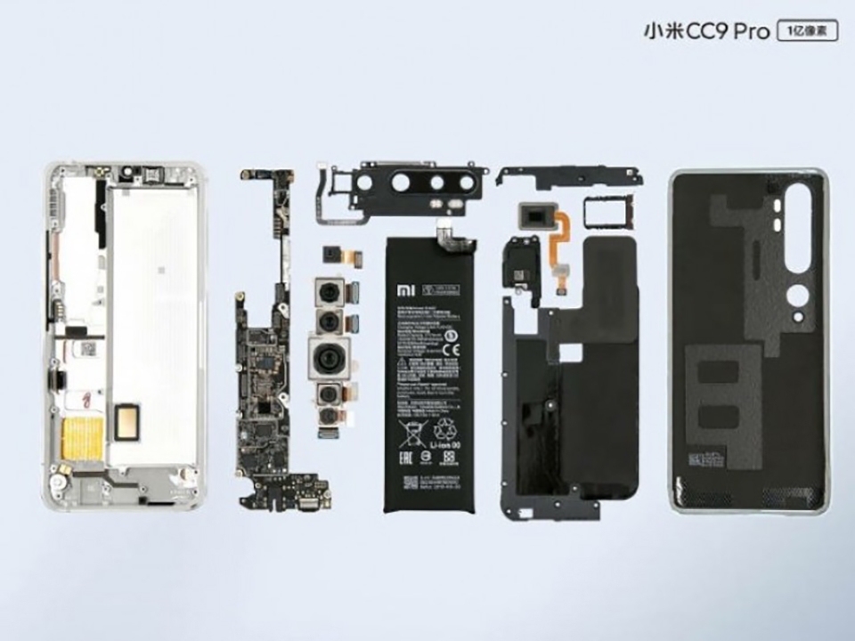 Mổ bụng Xiaomi Mi CC9 Pro (ảnh 1)