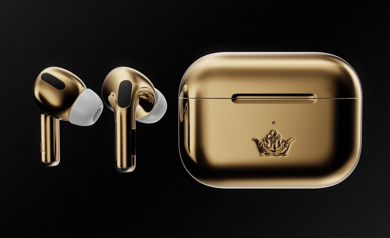 Xuất hiện AirPods Pro làm bằng vàng với giá không tưởng Xuất hiện AirPods Pro làm bằng vàng với giá không tưởng