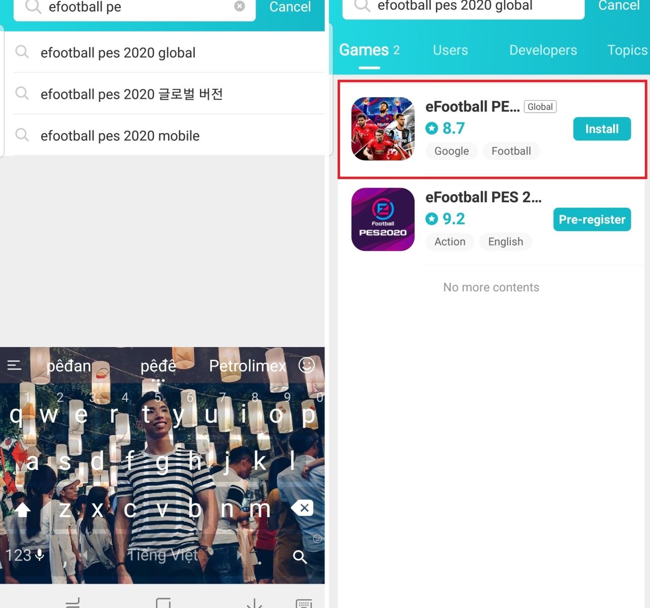 PES 2020 Mobile PES 2020 Mobile