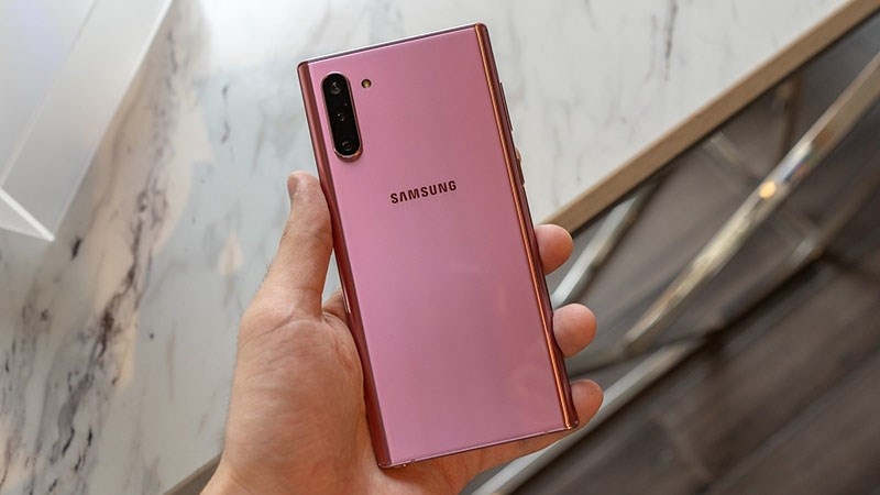 Galaxy Note 10 có màu hồng lạ mắt Galaxy Note 10 có màu hồng lạ mắt