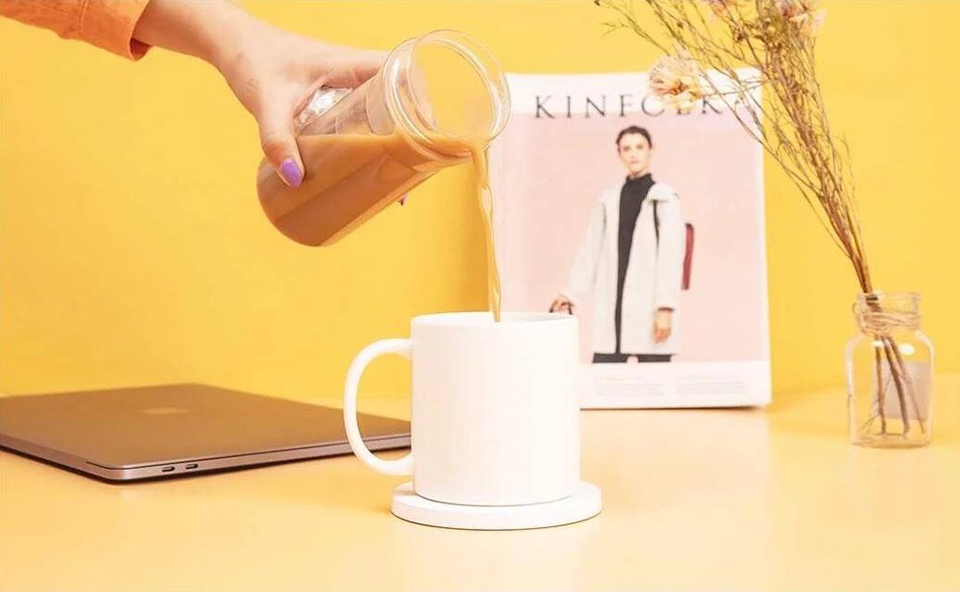 Cốc làm ấm không dây Xiaomi (ảnh 1)