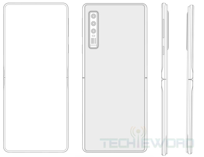 smartphone gập Huawei
