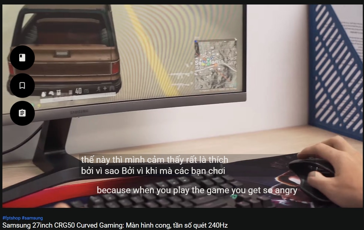 Hiển thị phụ đề song ngữ trên YouTube bằng Two Captions
