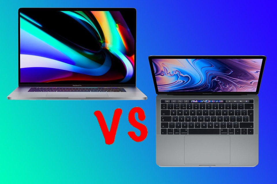 So sánh MacBook Pro 16 inch và MacBook Pro 13 inch (ảnh 1)