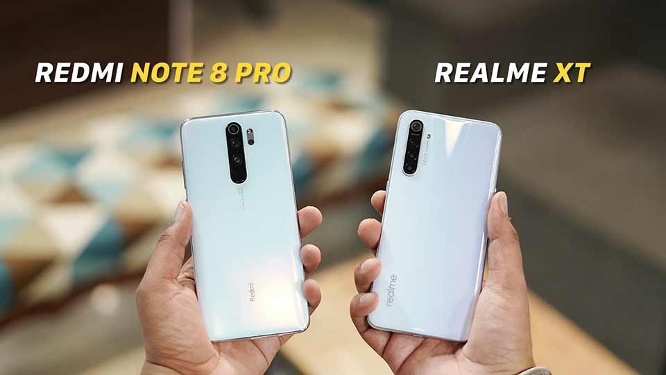 Redmi Note 8 Pro vs Realme XT