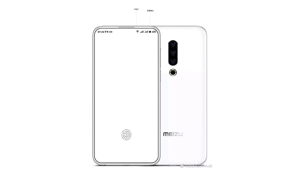 Ảnh render Meizu 17th