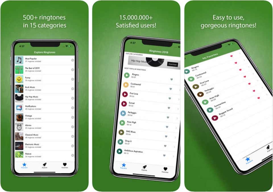 Ứng dụng nhạc chuông miễn phí cho iPhone Ứng dụng nhạc chuông miễn phí cho iPhone