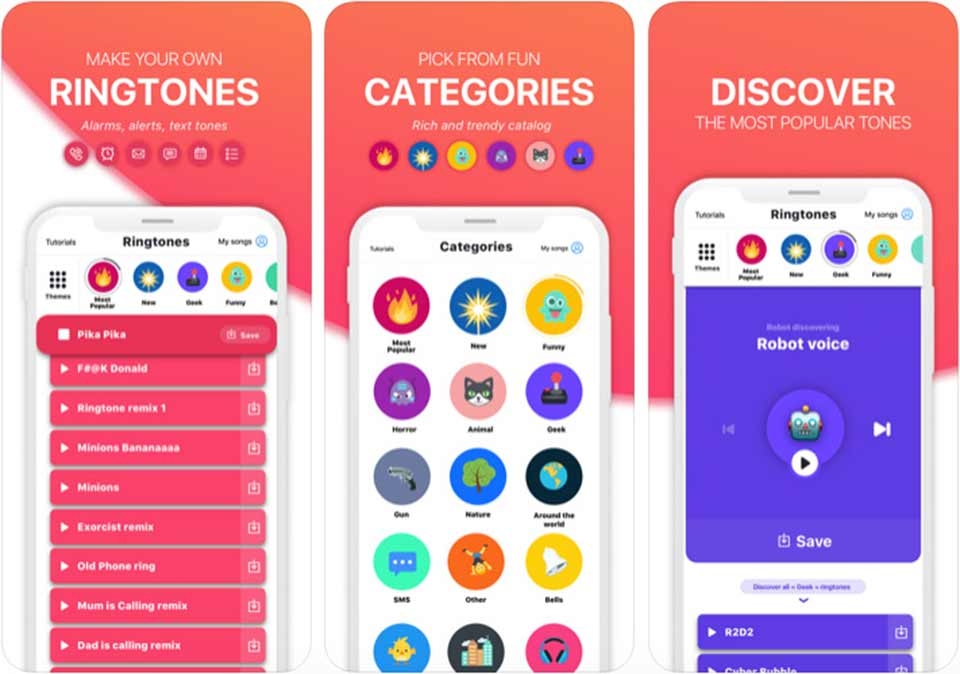 Ứng dụng nhạc chuông miễn phí cho iPhone Ứng dụng nhạc chuông miễn phí cho iPhone